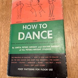 Vintage Book How to Dance